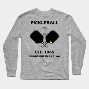 Pickleball Established 1967 Long Sleeve T-Shirt